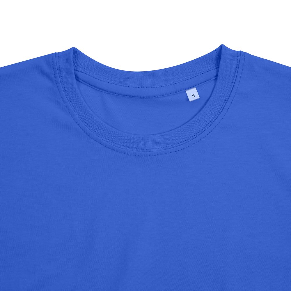 Футболка унисекс T-bolka 160, ярко-синяя, размер 4XL