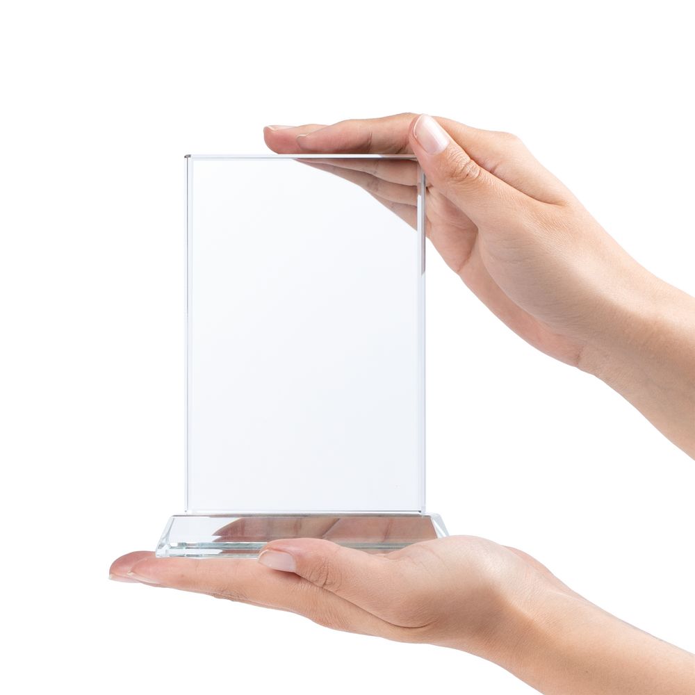 Стела Pictory Rectangle — пример нанесения логотипа () | Print Logo