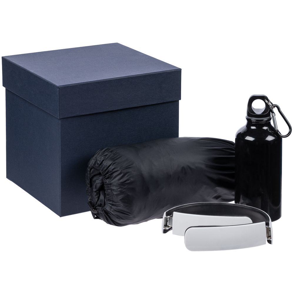 Коробка Cube, M — пример нанесения логотипа (сделано в России) | Print Logo