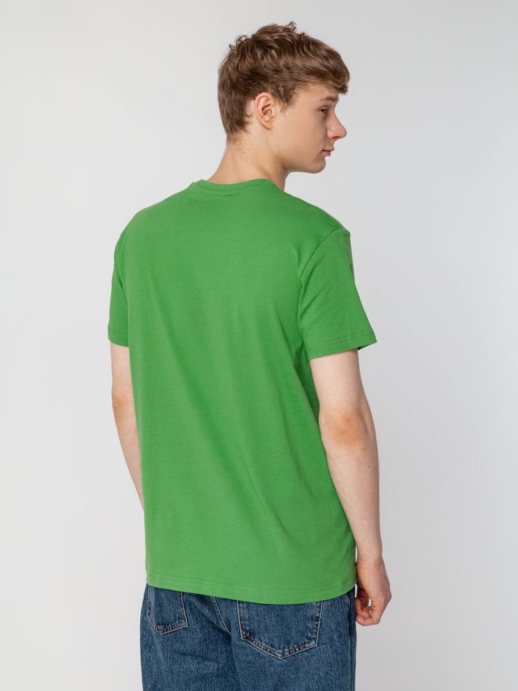 Футболка унисекс T-bolka 160, ярко-зеленая, размер M