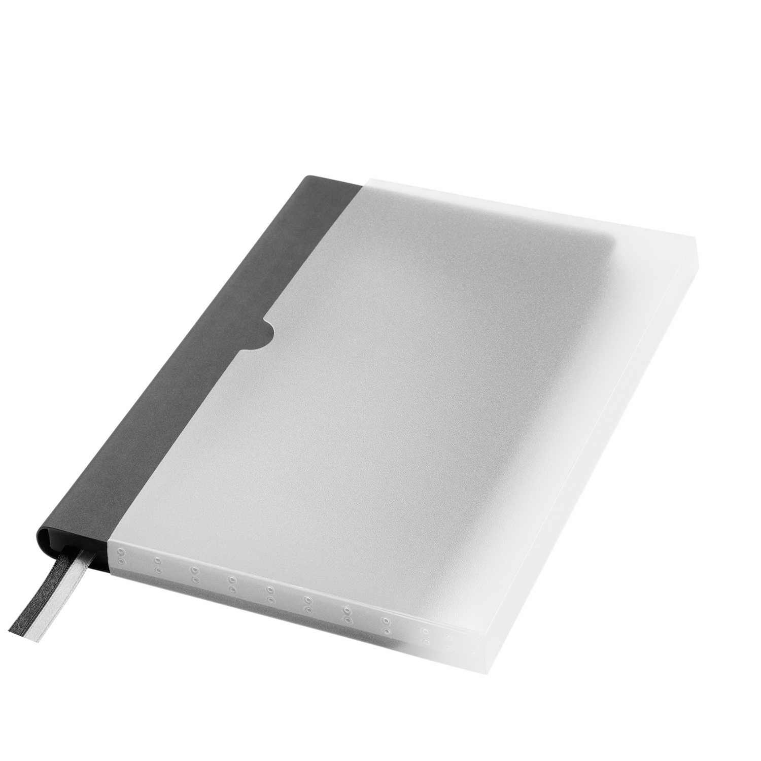 Ежедневник Мун Ривер (Moon River) недатированный, стальной (без упаковки, без стикера) фото на сайте Print Logo.