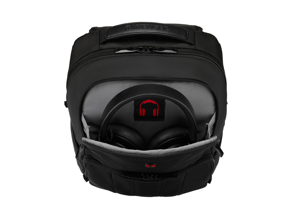 Рюкзак для ноутбука 12-14'' WENGER BC Mark, черный, полиэстер, 30x18x45 см, 18 л