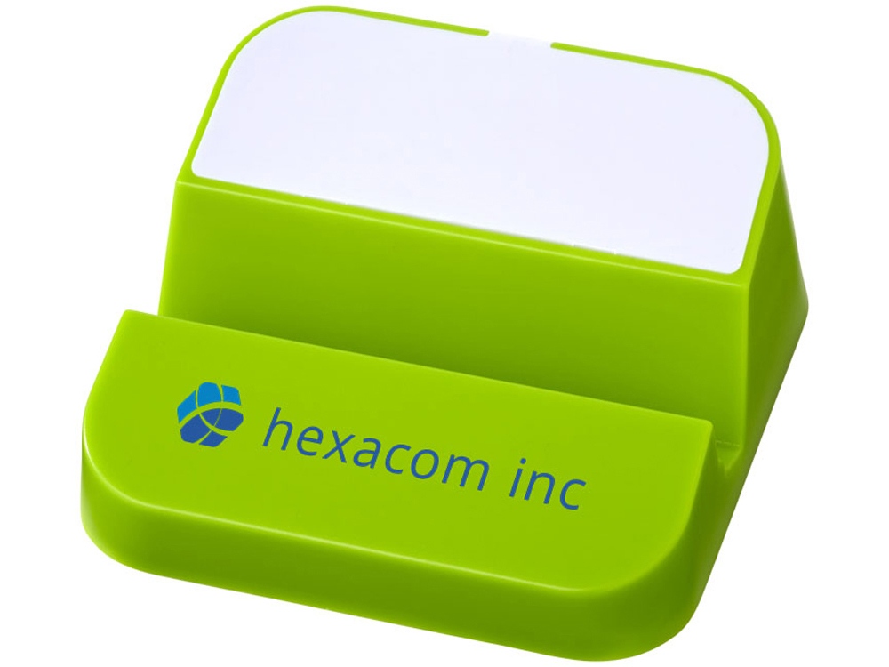 Подставка для телефона и ЮСБ хаб Hopper 3 в 1, лайм