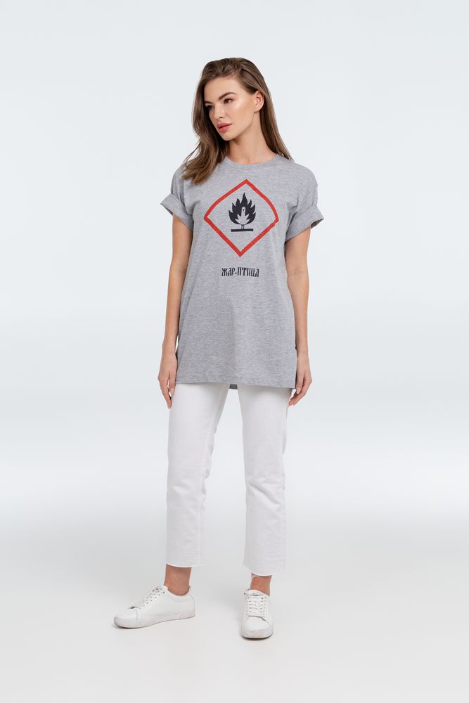 Футболка «Жар-птица» — пример нанесения логотипа (Author's) | Print Logo