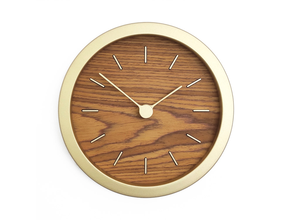 Часы настенные Bronco Gracie XS с логотипом Pleep | Print Logo