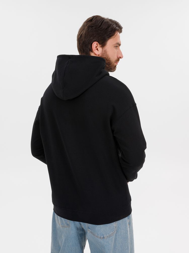 Худи оверсайз унисекс Outshine, черное, размер M/L