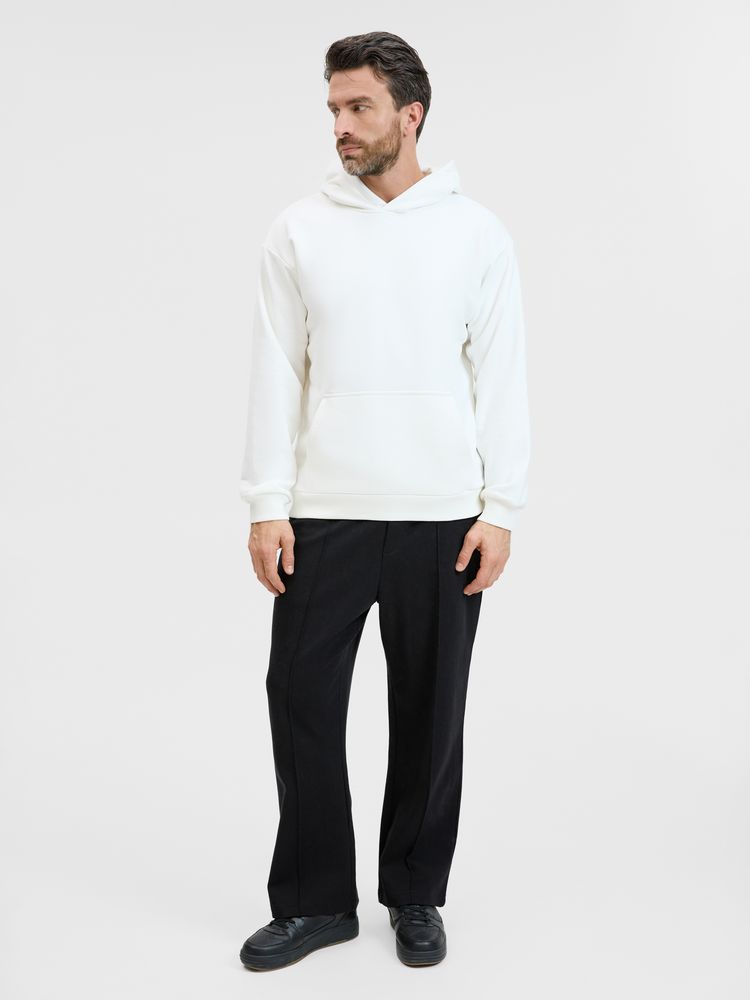 Худи унисекс оверсайз Songo, молочно-белое, размер 3XL/4XL