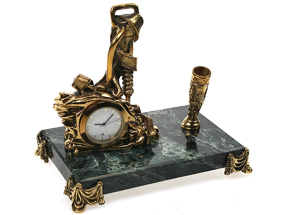 Настольный прибор Шахтерский с логотипом  | Print Logo