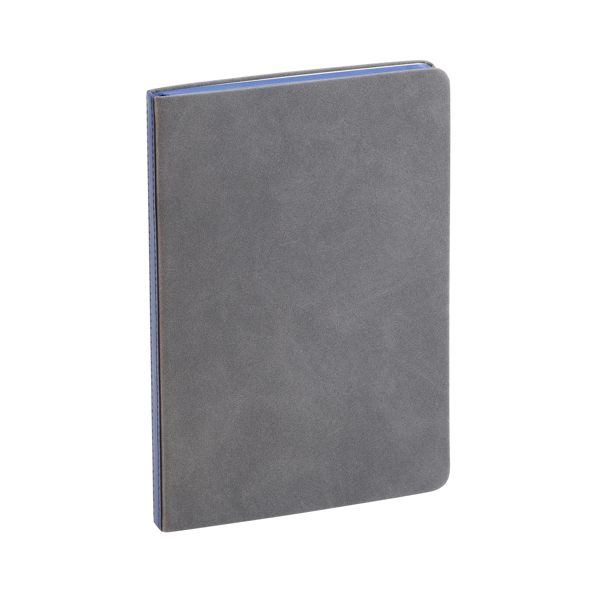 Ежедневник недатированный "Турин" , формат А5, серый/синий