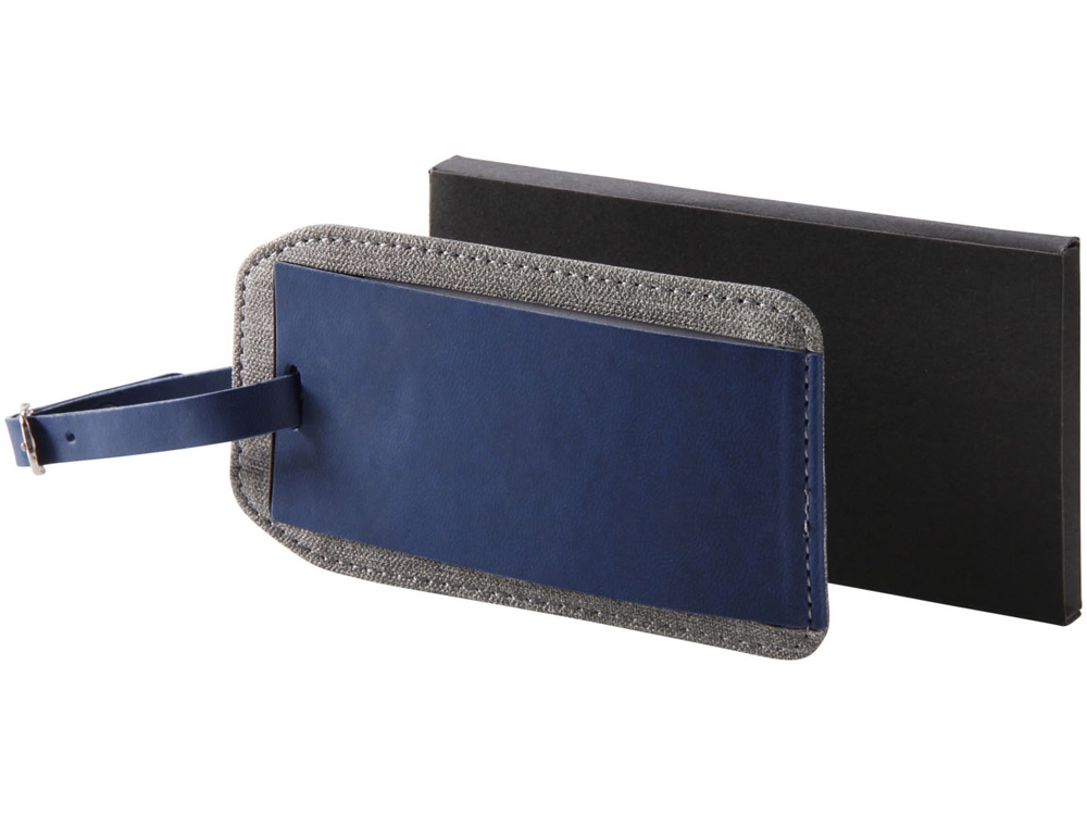 Бирка для багажа Heathered с логотипом  | Print Logo