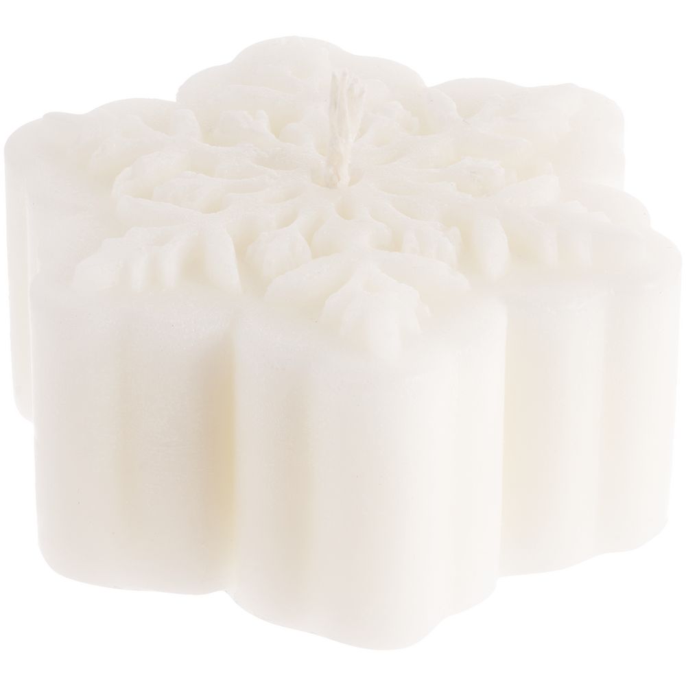 Свеча Snowlight 2, белая — пример нанесения логотипа (сделано в России) | Print Logo