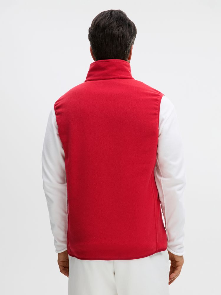 Жилет флисовый унисекс Ben Mac, красный, размер XL