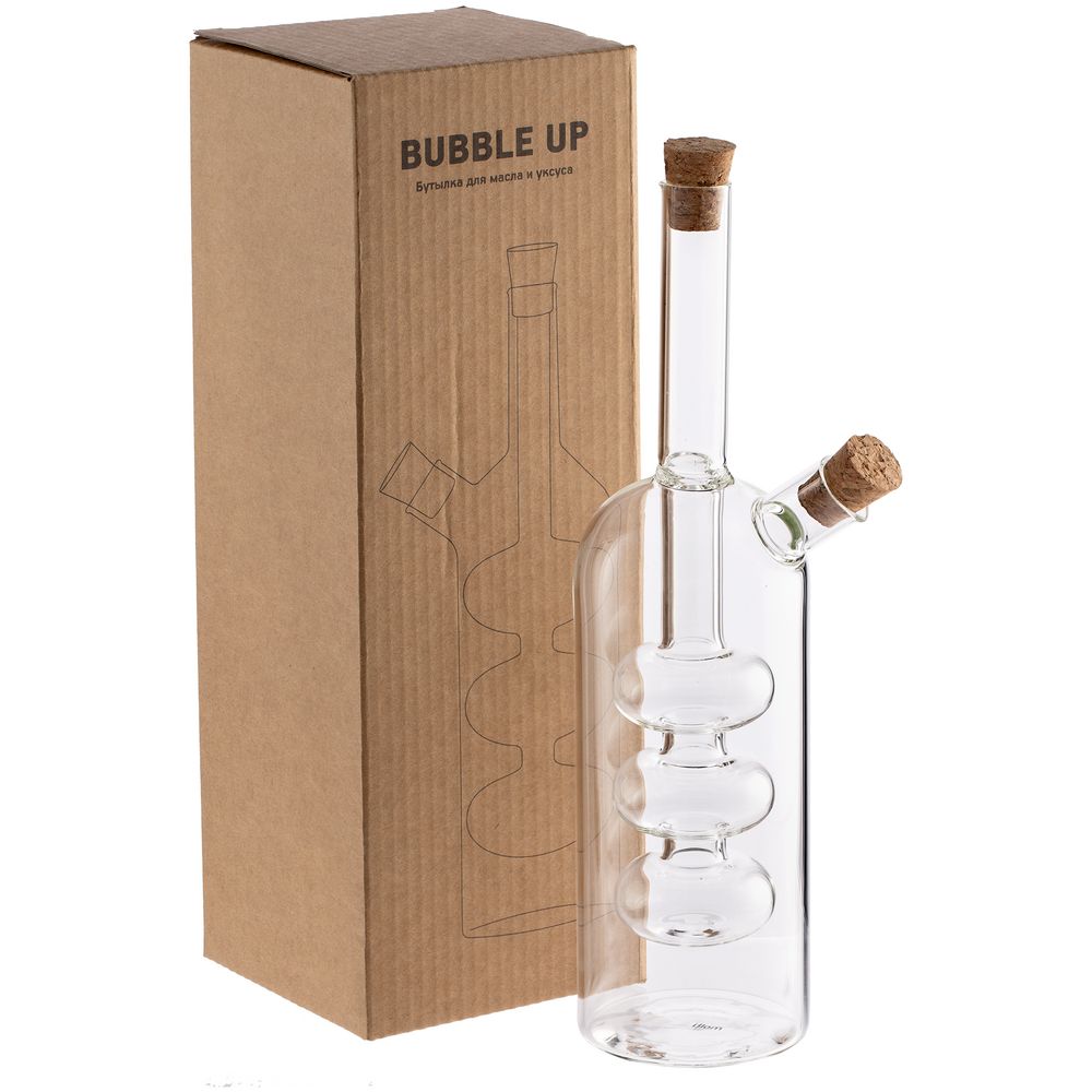 Бутылка для масла и уксуса Bubble Up и подарки фото на сайте Print logo.