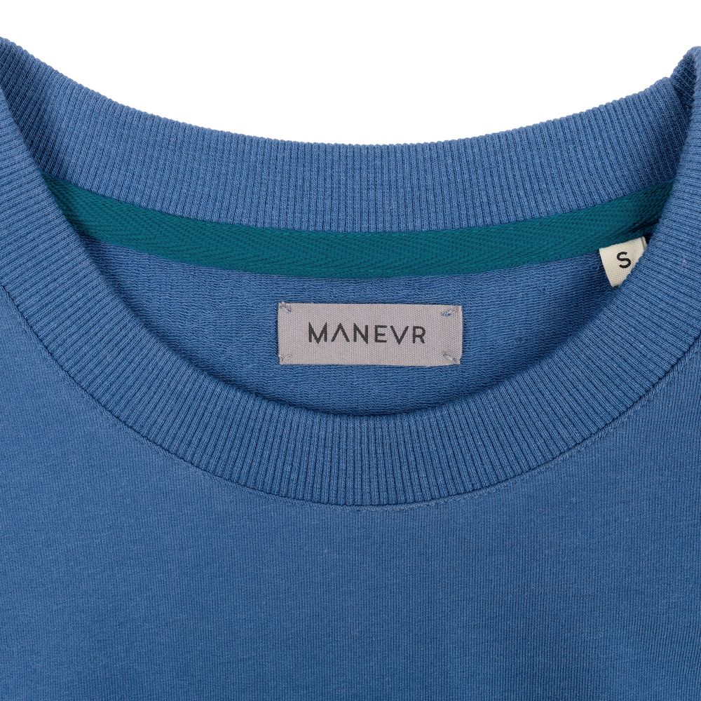 Футболка унисекс Kosmos 1.0, синяя, размер M