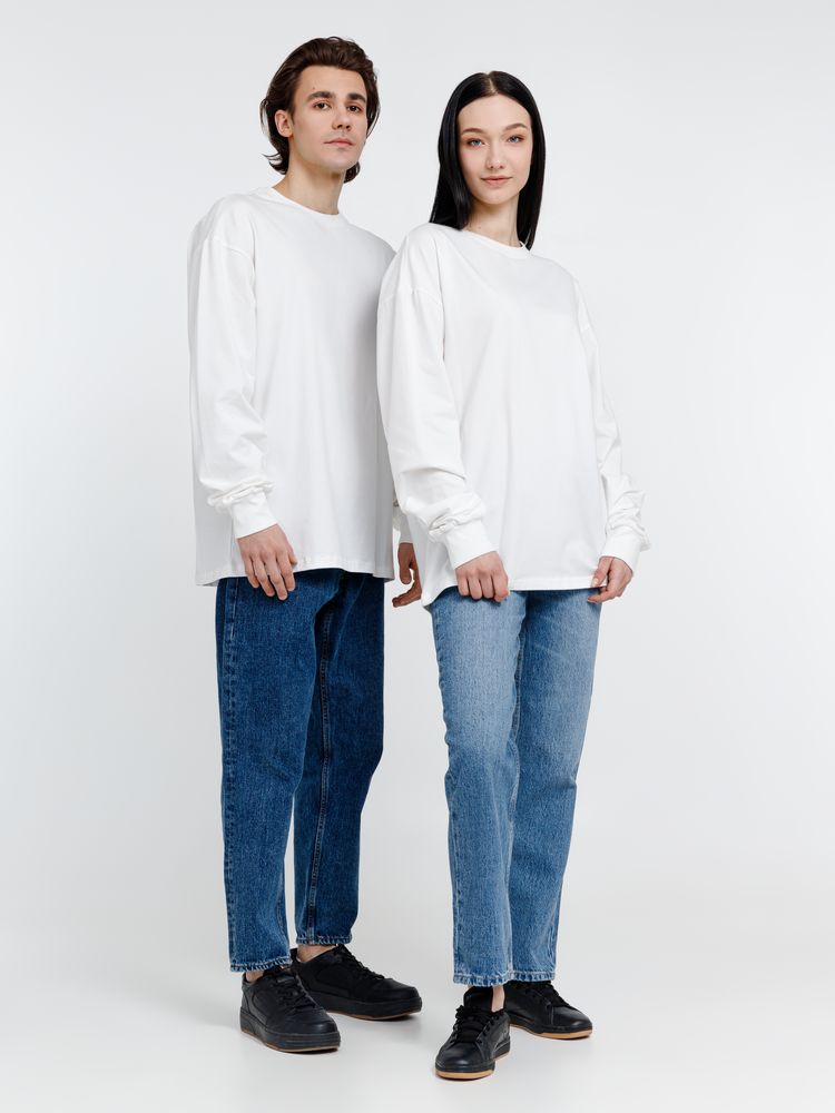 Футболка оверсайз унисекс City Sapiens, молочно-белая, размер XL