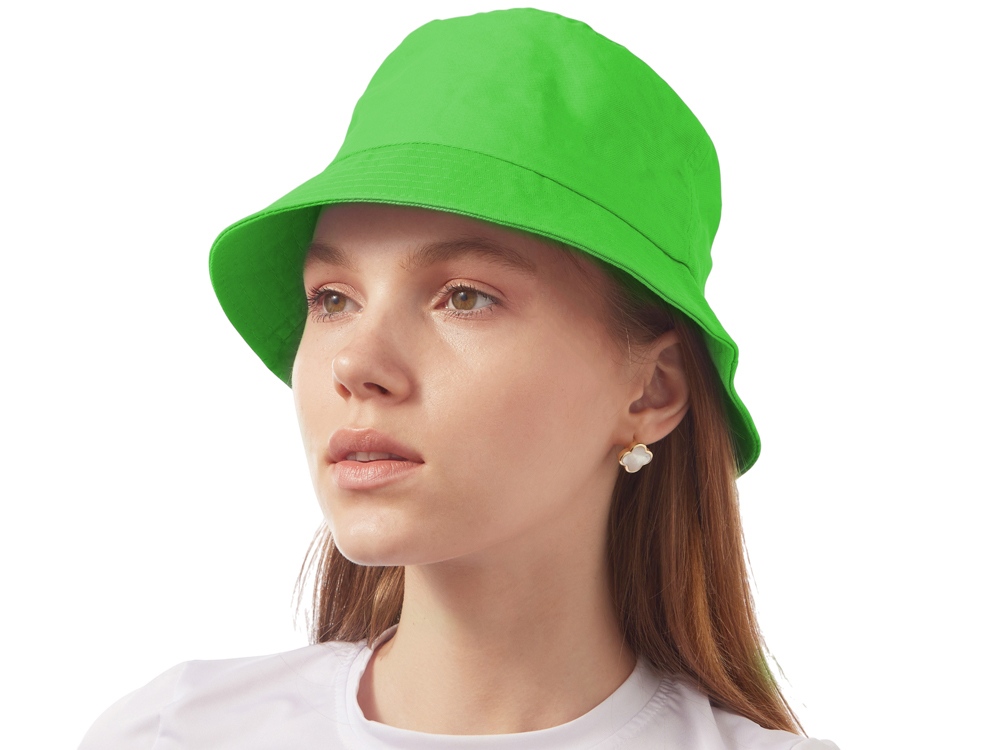 Хлопковая панама, зеленое яблоко