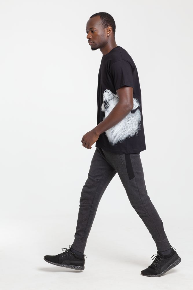 Футболка Like a Lion — пример нанесения логотипа (Принтэссенция) | Print Logo