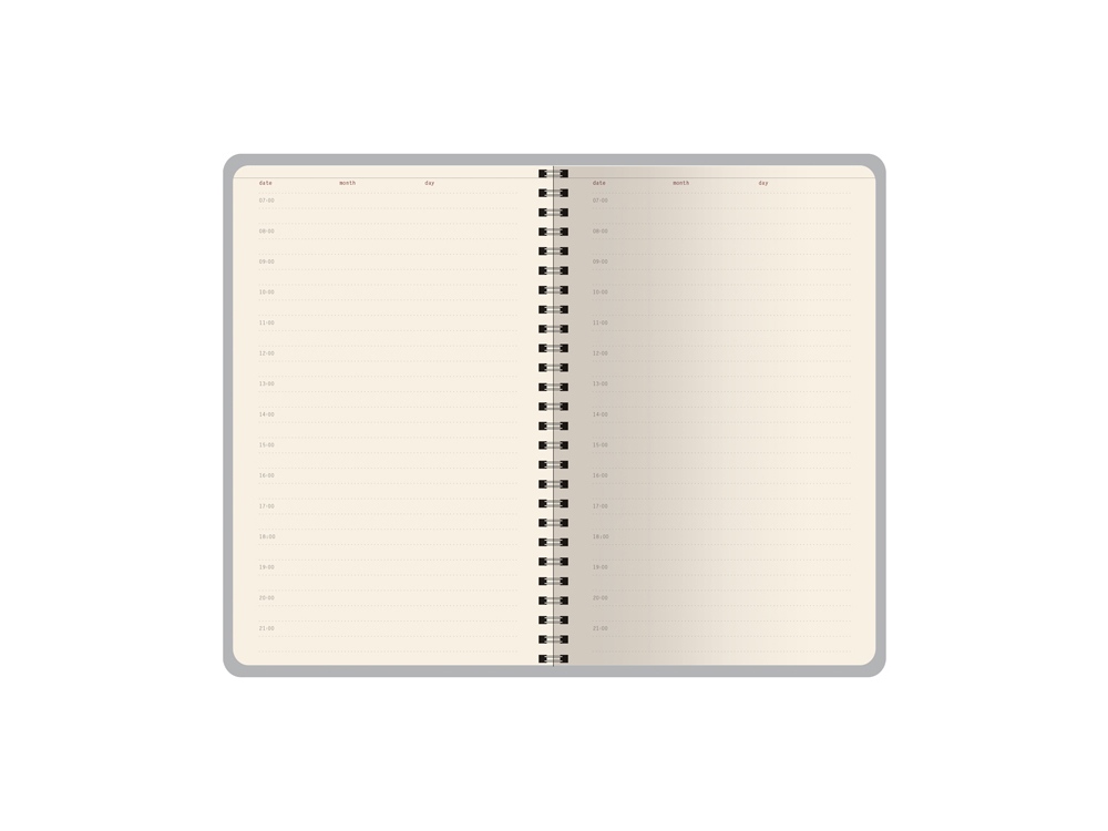 Ежедневник недатированный А5 Alba, оранжевый