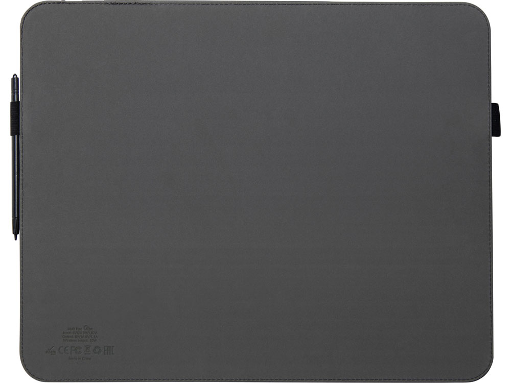 Многофункциональный коврик для мыши Multi Pad с беспроводной зарядкой и LCD экраном, 10 Вт, черный