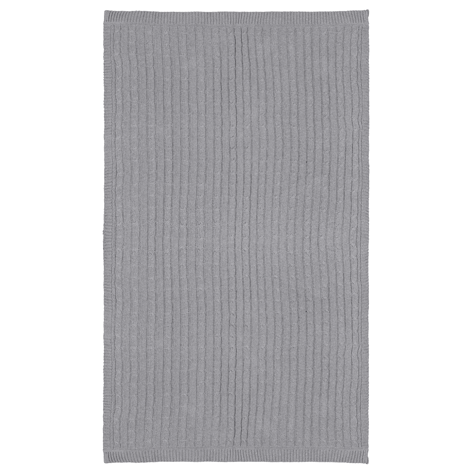 Плед Fado вязаный, серый (без подарочной коробки)