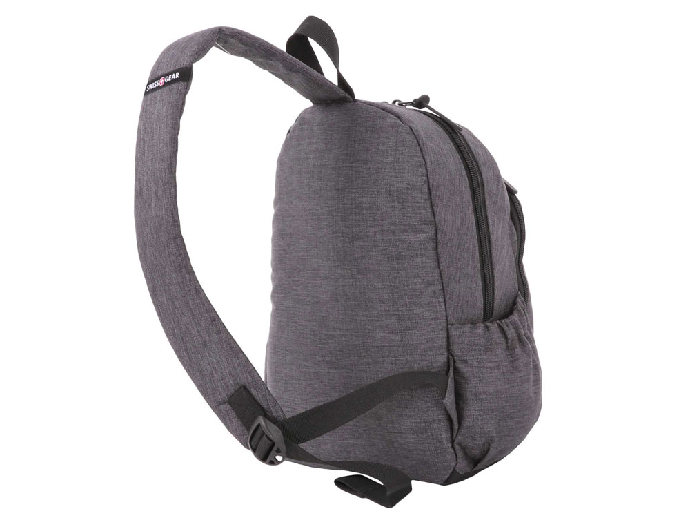 Рюкзак SWISSGEAR 13'', ткань Grey Heather/ полиэстер 600D PU , 25х14х35 см, 12 л, серый