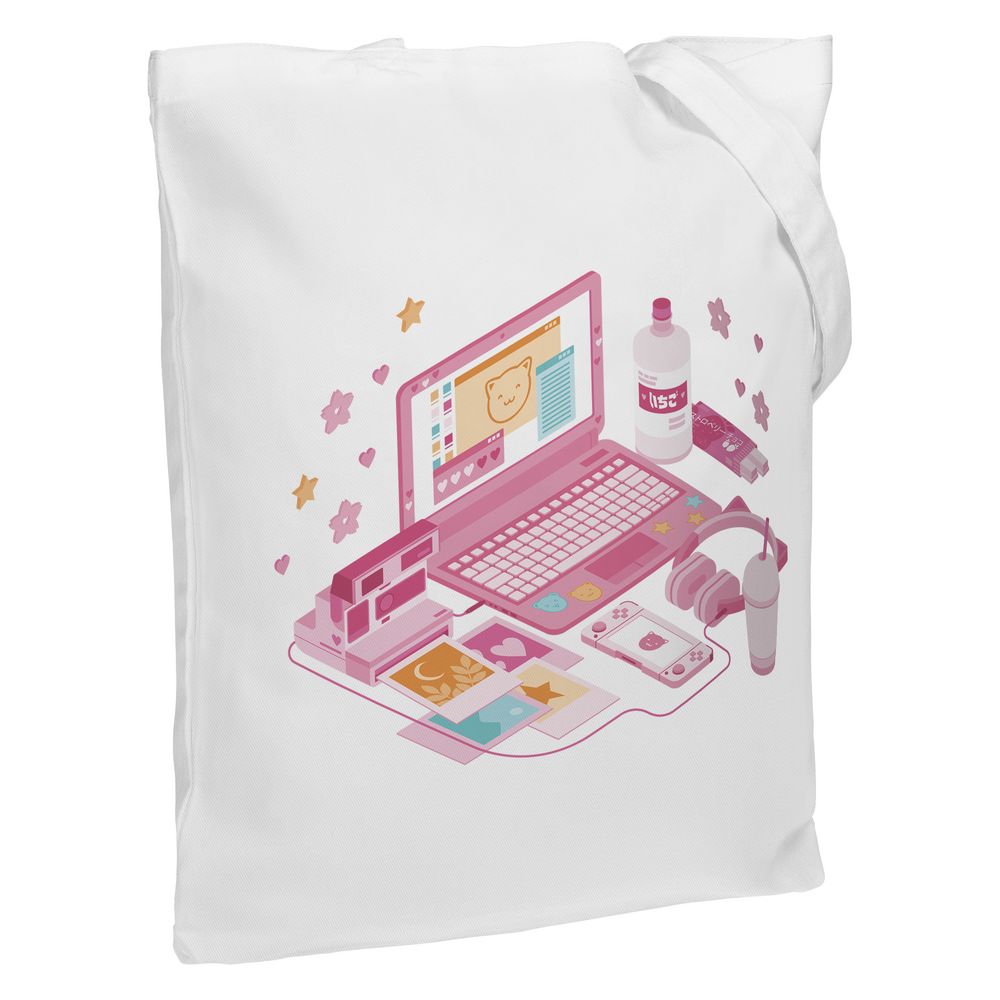 Холщовая сумка «Осака. Юке» — пример нанесения логотипа (CoolColor) | Print Logo