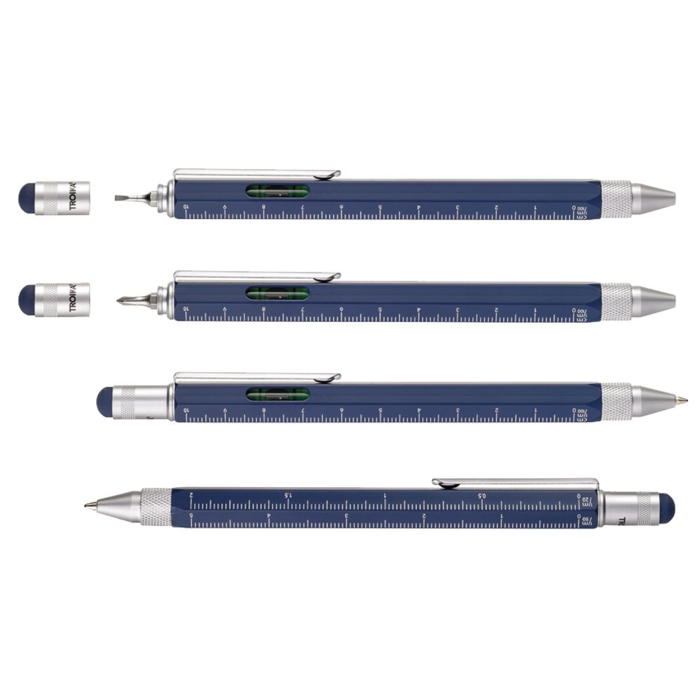 Ручка шариковая Construction, мультиинструмент