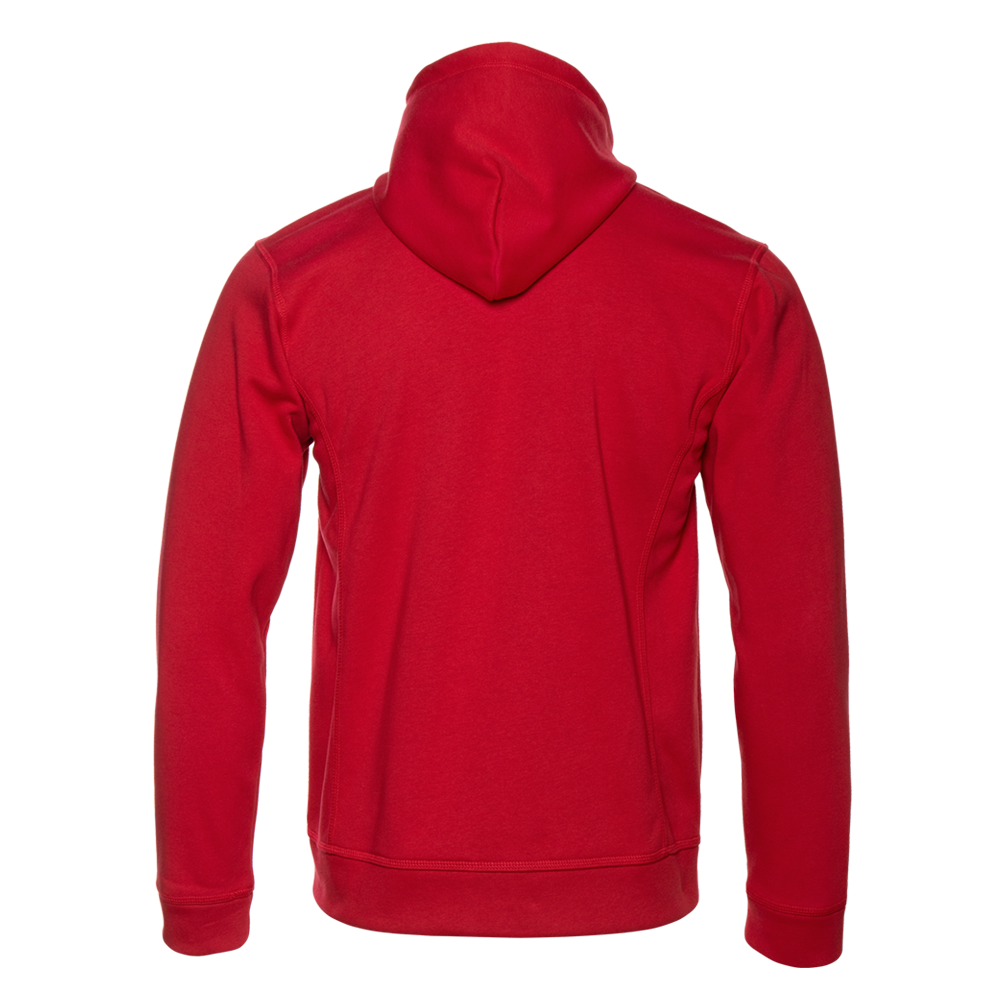 Толстовка мужская STAN с капюшоном на молнии сэндвич 320, 18, Красный,  (14)  (48/M)