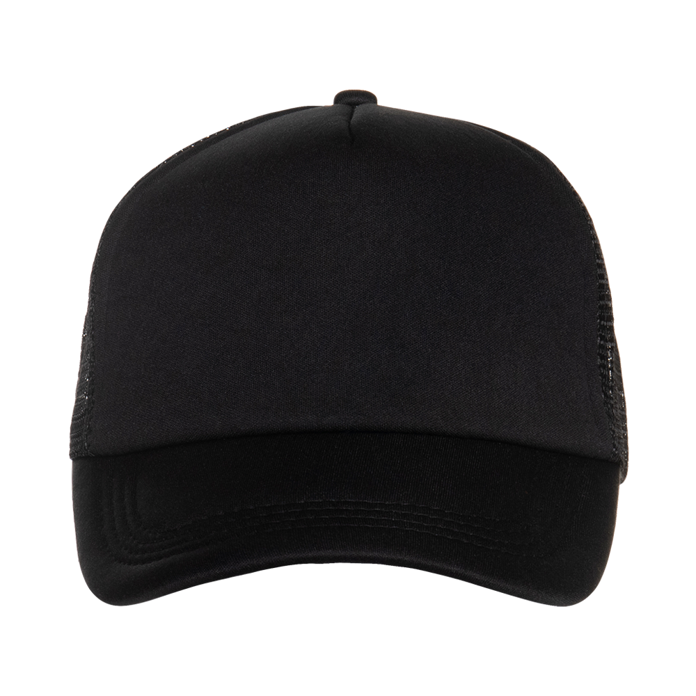 Бейсболка с сеткой STAN полиэстер, 33, Чёрный,  (20)  (56-58/ONE SIZE)