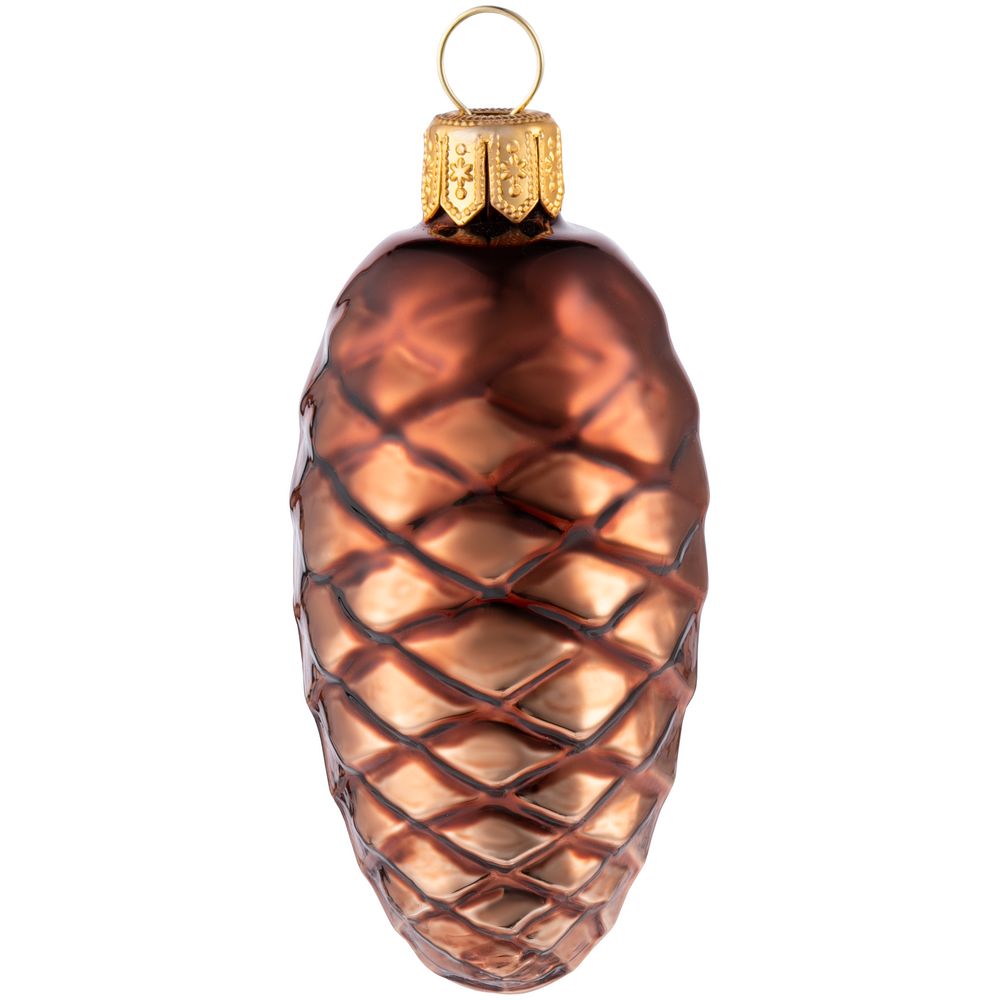 Елочная игрушка «Шишка» с логотипом  | Print Logo