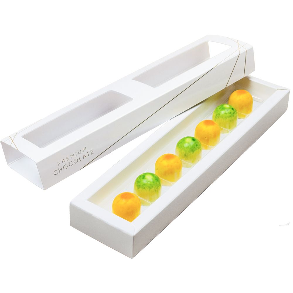 Конфеты корпусные «Маракуйя» — пример нанесения логотипа (сделано в России) | Print Logo