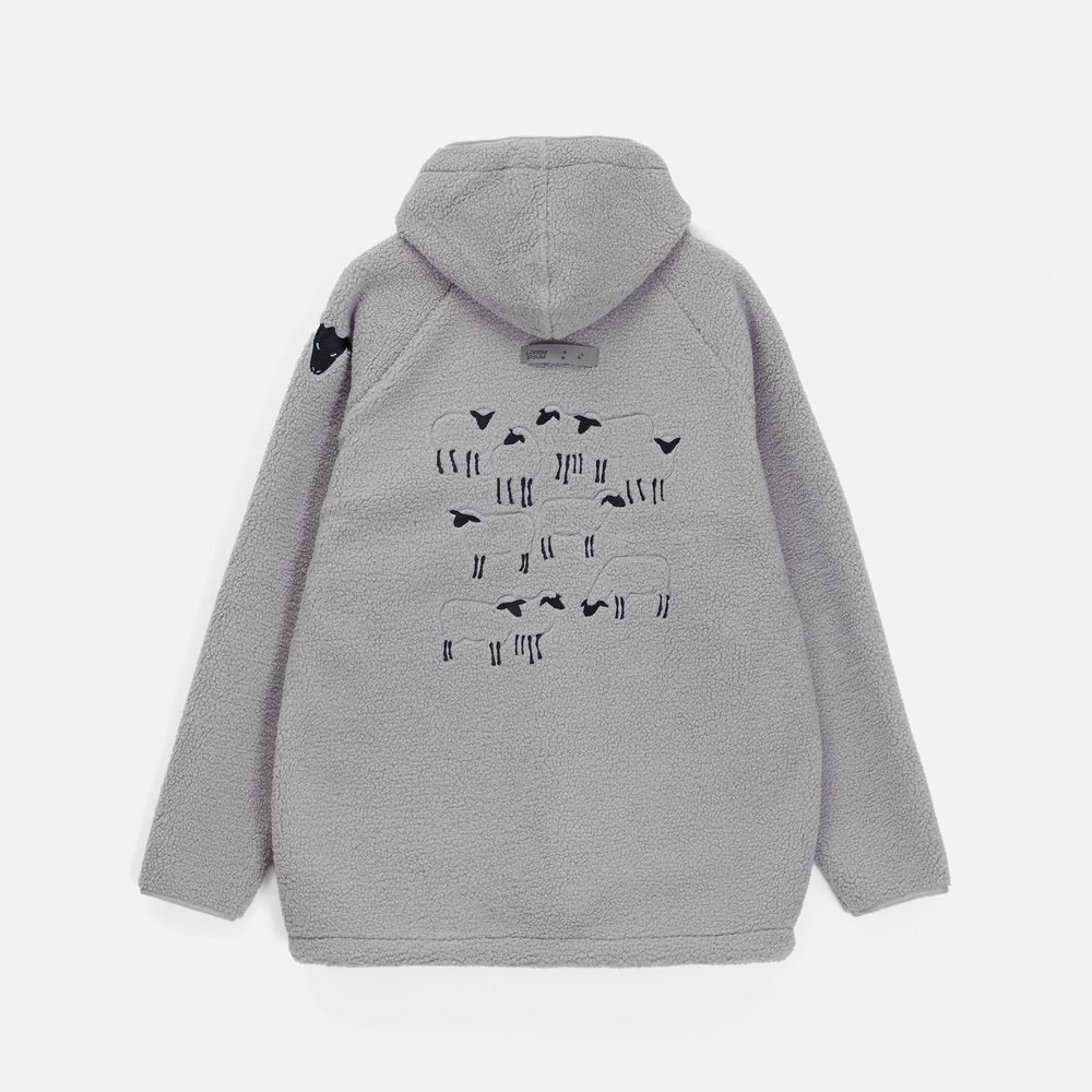 Анорак унисекс Oblako, молочно-белый, размер ХL/ХХL