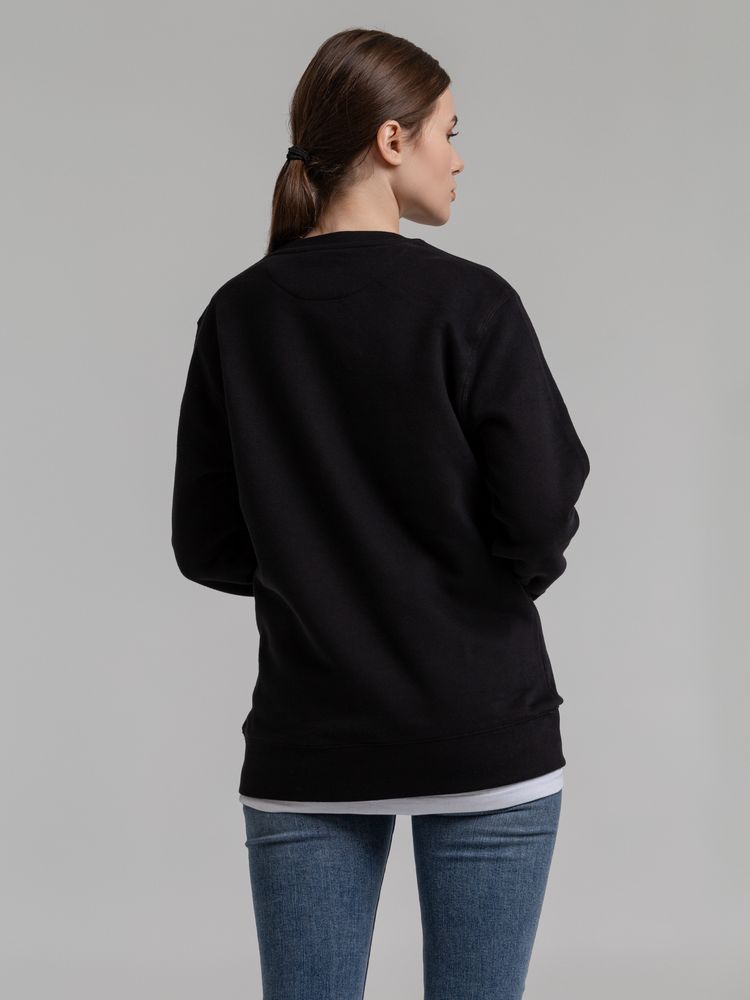 Свитшот унисекс King, черный, размер XXL