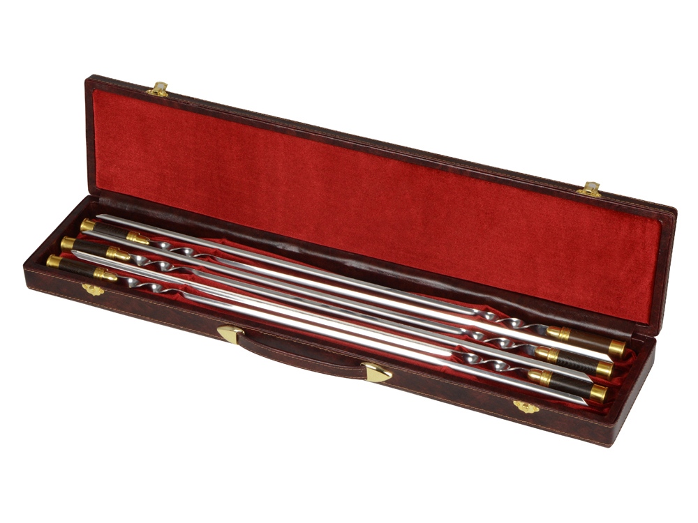 Набор шампуров Охотничий с логотипом  | Print Logo