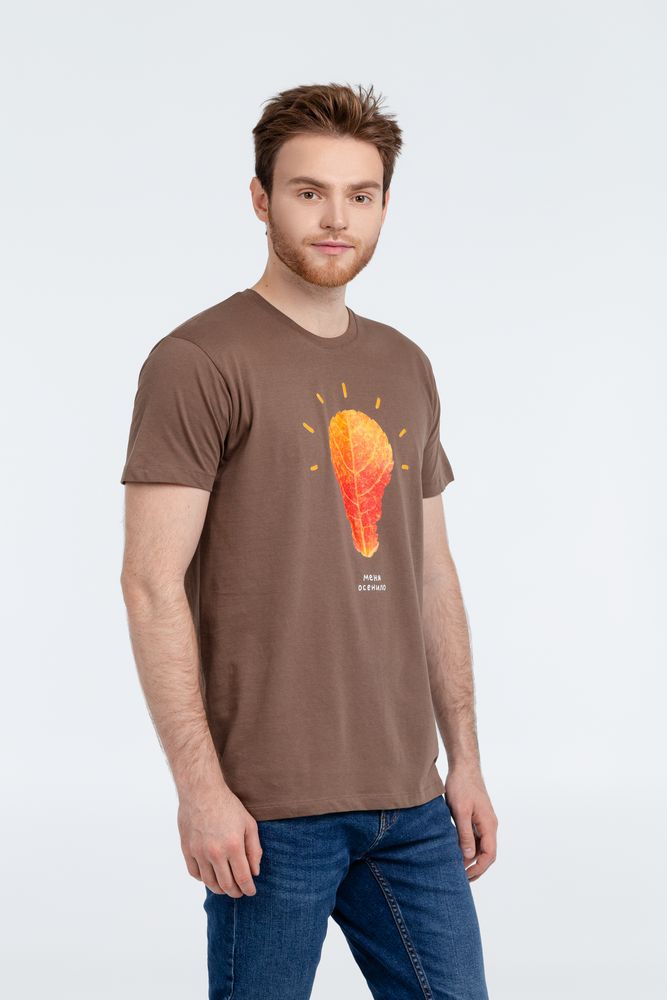 Футболка «Осенило» — пример нанесения логотипа (Author's) | Print Logo