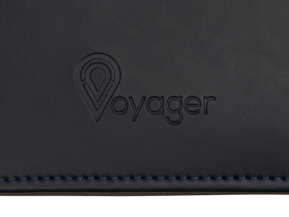 Органайзер с зарядным устройством Wanderer, 4000 mAh, темно-синий