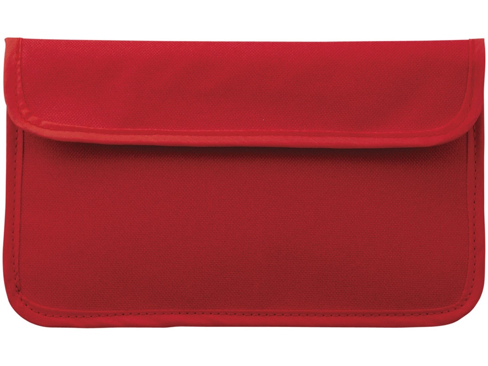 RFID блокер сигнала и футляр для телефона, красный