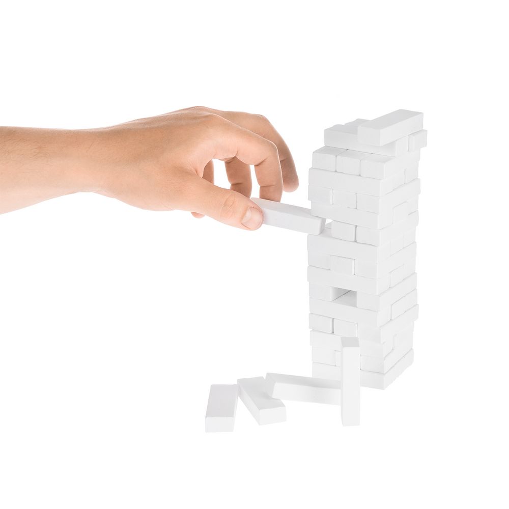 Игра «Деревянная башня Tickler» фото на сайте Print Logo.