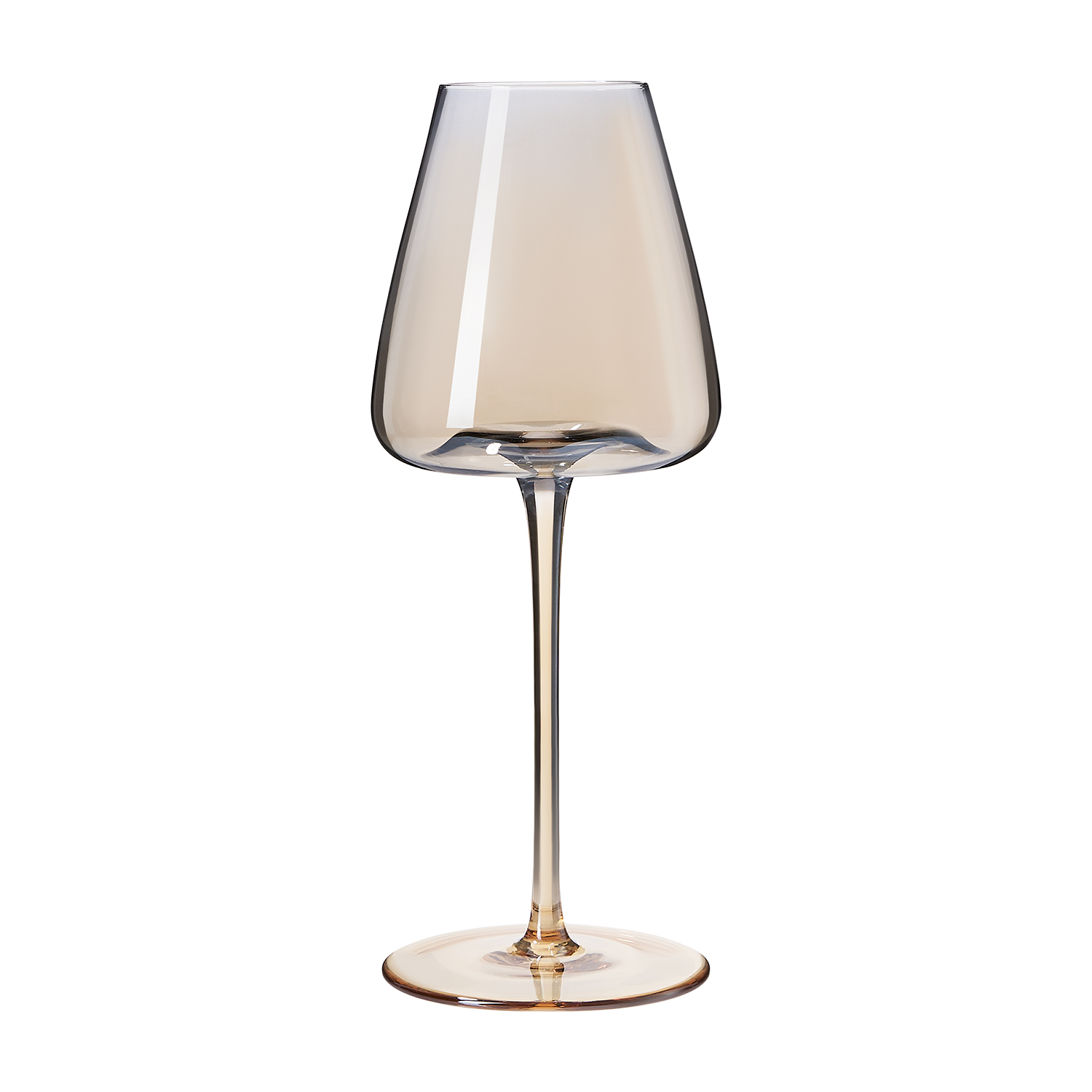 Бокал для вина Ницца (Nizza), градиент золотой с логотипом Portobello Посуда из стекла | Print Logo