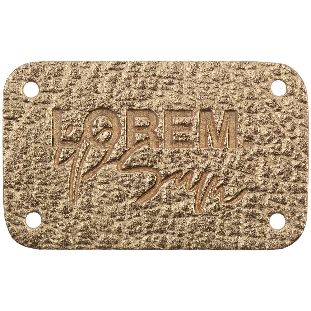 Лейбл Corolla Metal, S фото в интернет-магазине Print Logo.