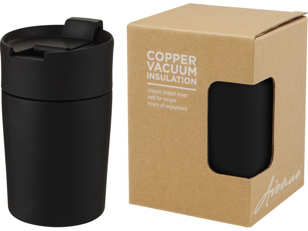 Термокружка Jetta с вакуумной изоляцией, 180 мл с логотипом Avenue | Print Logo