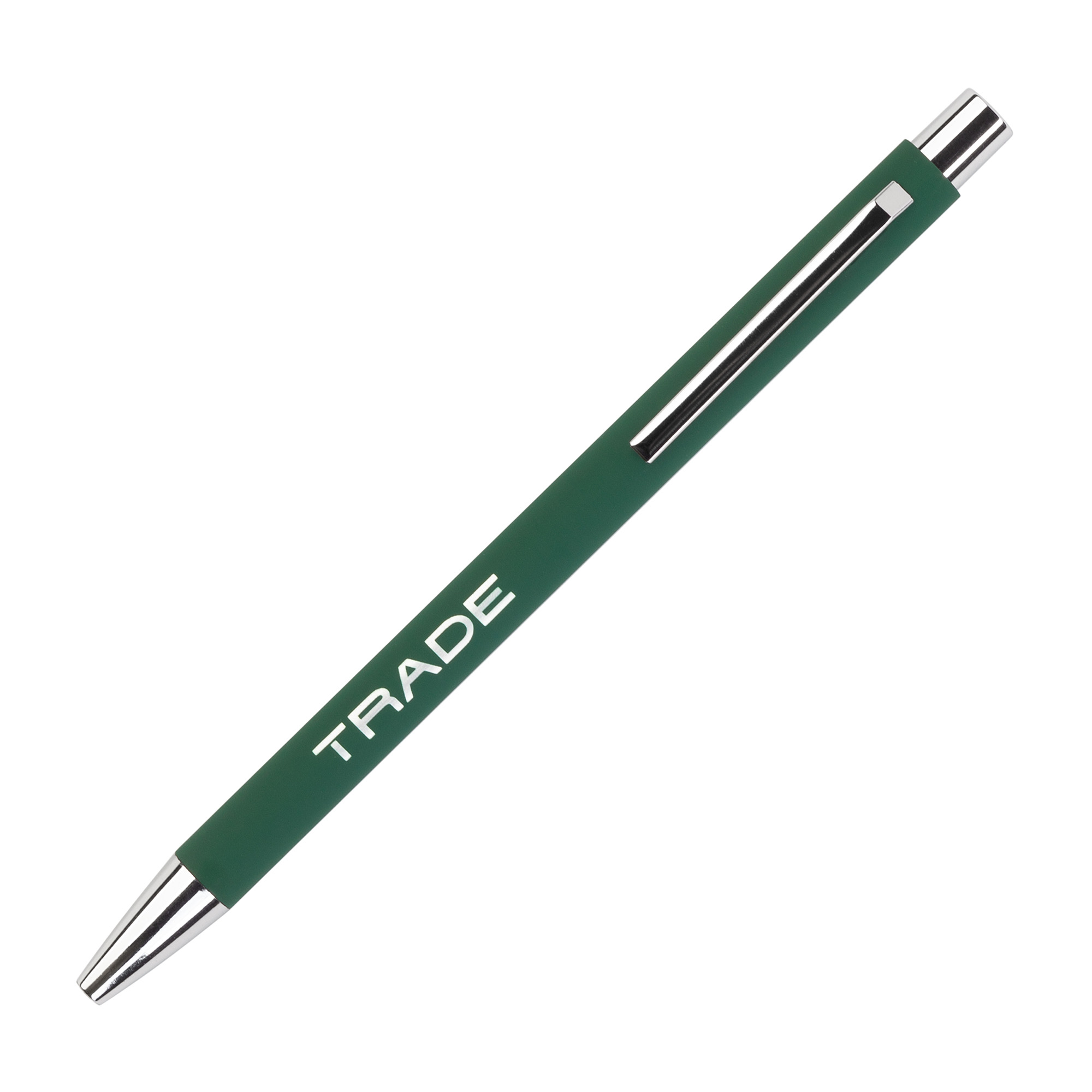 Ручка шариковая "Trade", покрытие soft touch, белый