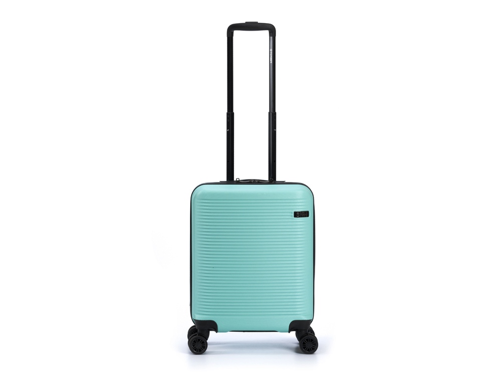 Чемодан TORBER КАСПИЙ, светло-зелёный, ABS-пластик, 38 х 20 х 54 см, 35 л