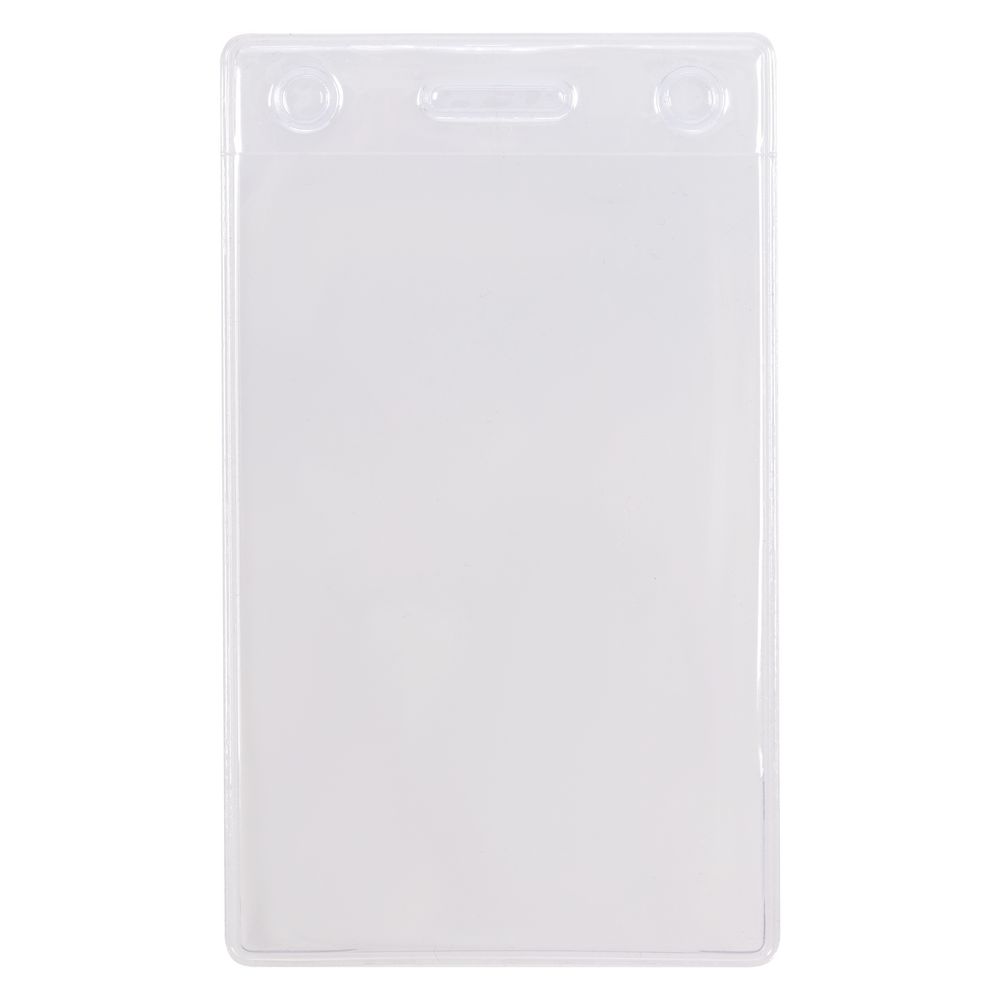 Карман для бейджа Lucent — пример нанесения логотипа (сделано в России) | Print Logo