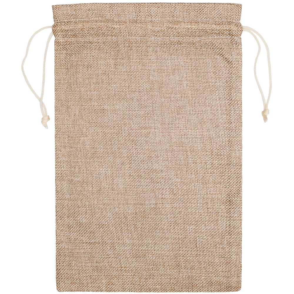 Холщовый мешок Foster Thank, L — пример нанесения логотипа () | Print Logo