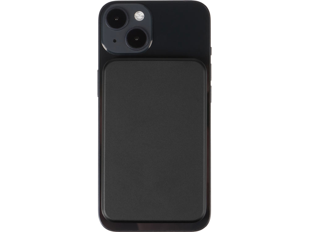 Магнитный беспроводной внешний аккумулятор Razor, 5000 mAh, металл, черный (Р)