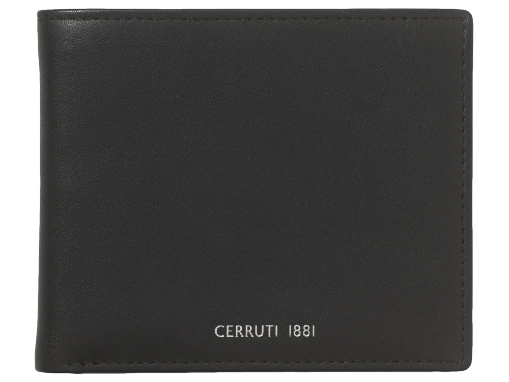 Кошелек для кредитных карт Zoom Black с логотипом Cerruti 1881 | Print Logo