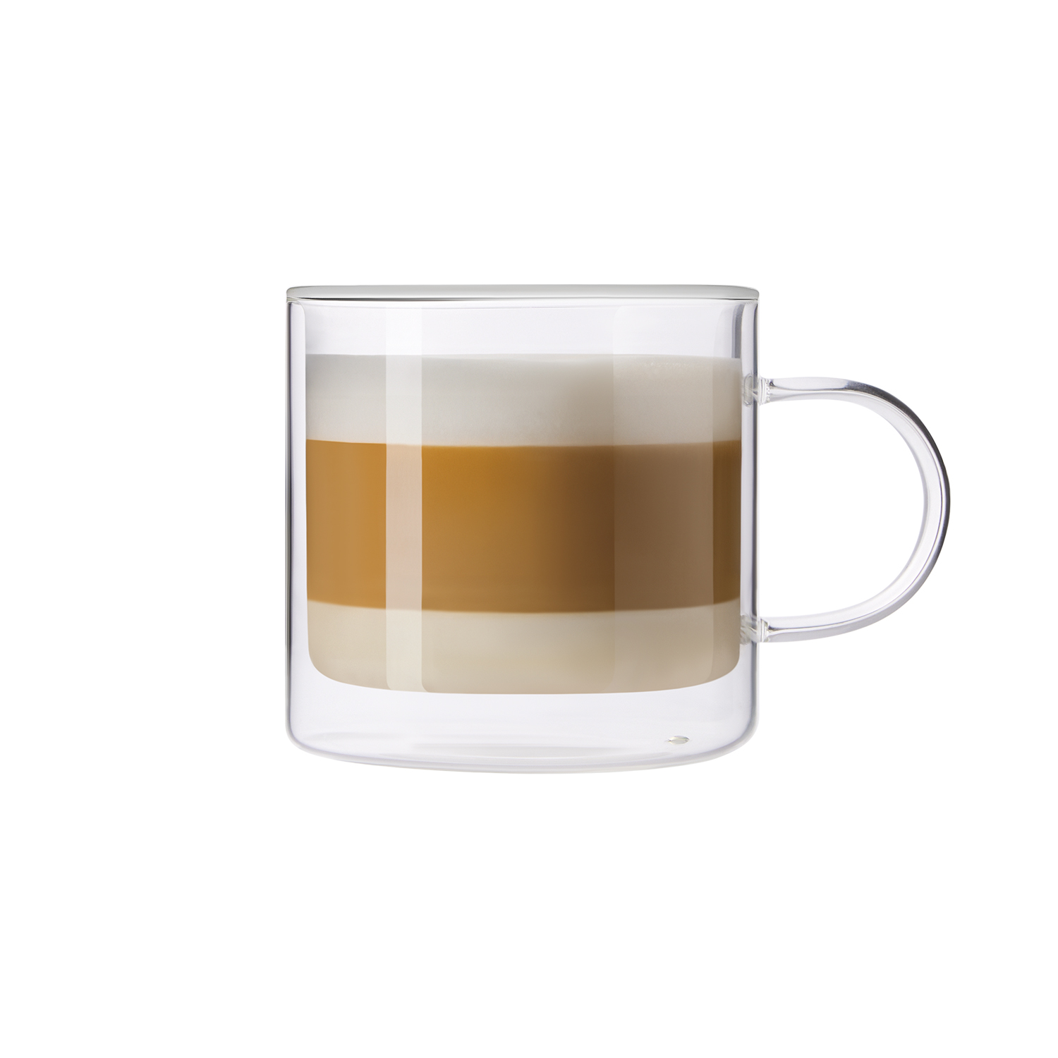 Кружка стеклянная с двойными стенками Луна (Luna) фото на сайте Print Logo.