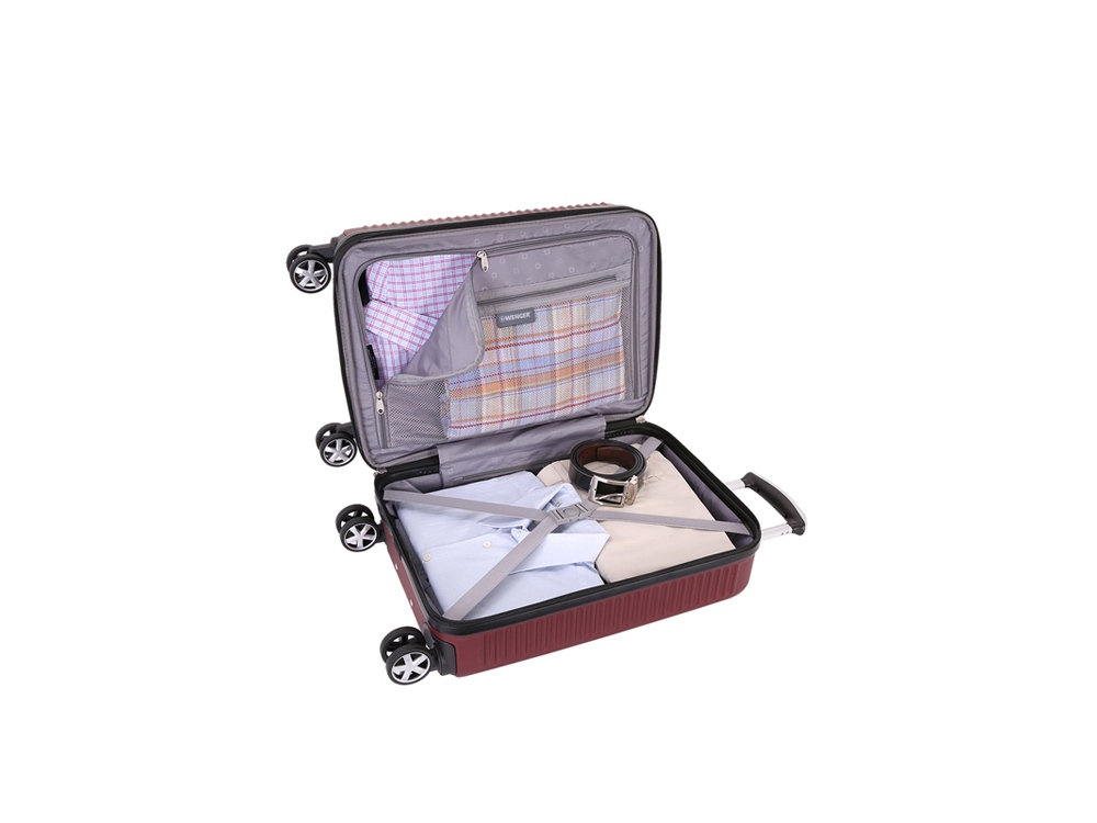 Чемодан WENGER VAUD 99 л, бордовый