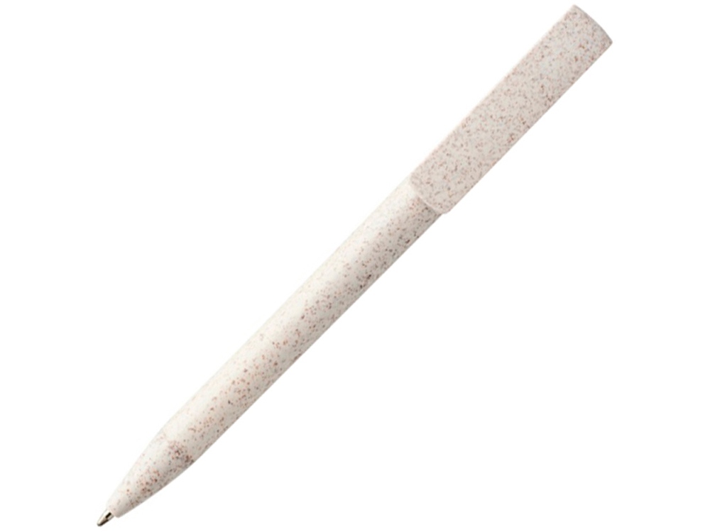 Ручка-подставка шариковая Medan из пшеничной соломы с логотипом  | Print Logo